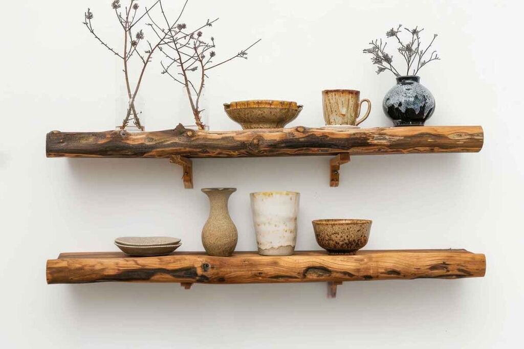 Bastelideen-aus-Treibholz-Wandregal 