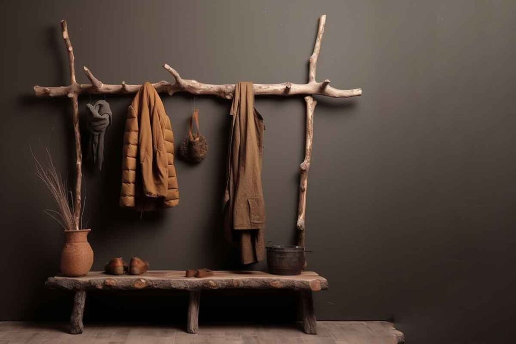 Bastelideen-aus-Treibholz-Garderobe