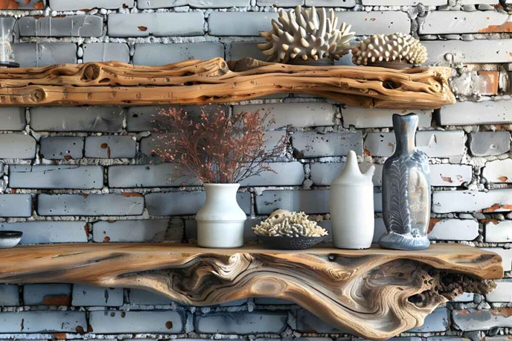 Treibholz-Ideen-Regale